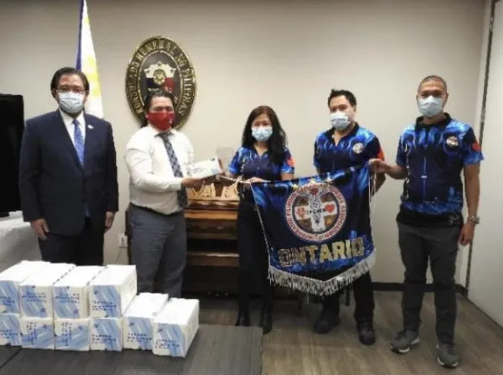 Anderson College Donates to the Integrated Filipino Canadian Nurses Association & The Victims of Typhoon Ulysses