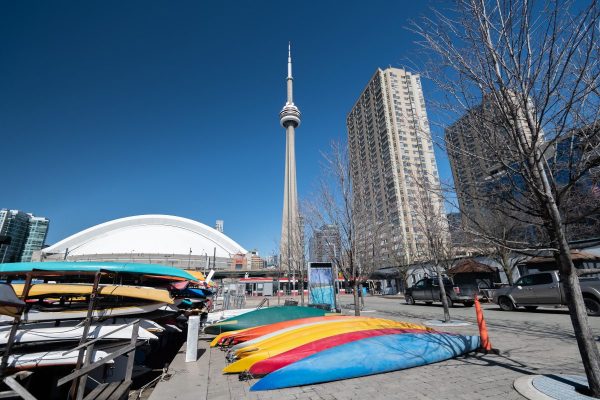 Toronto city skyline